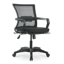 Simples Escritório de Design Black Mesh Chair (FOH-XM1B)